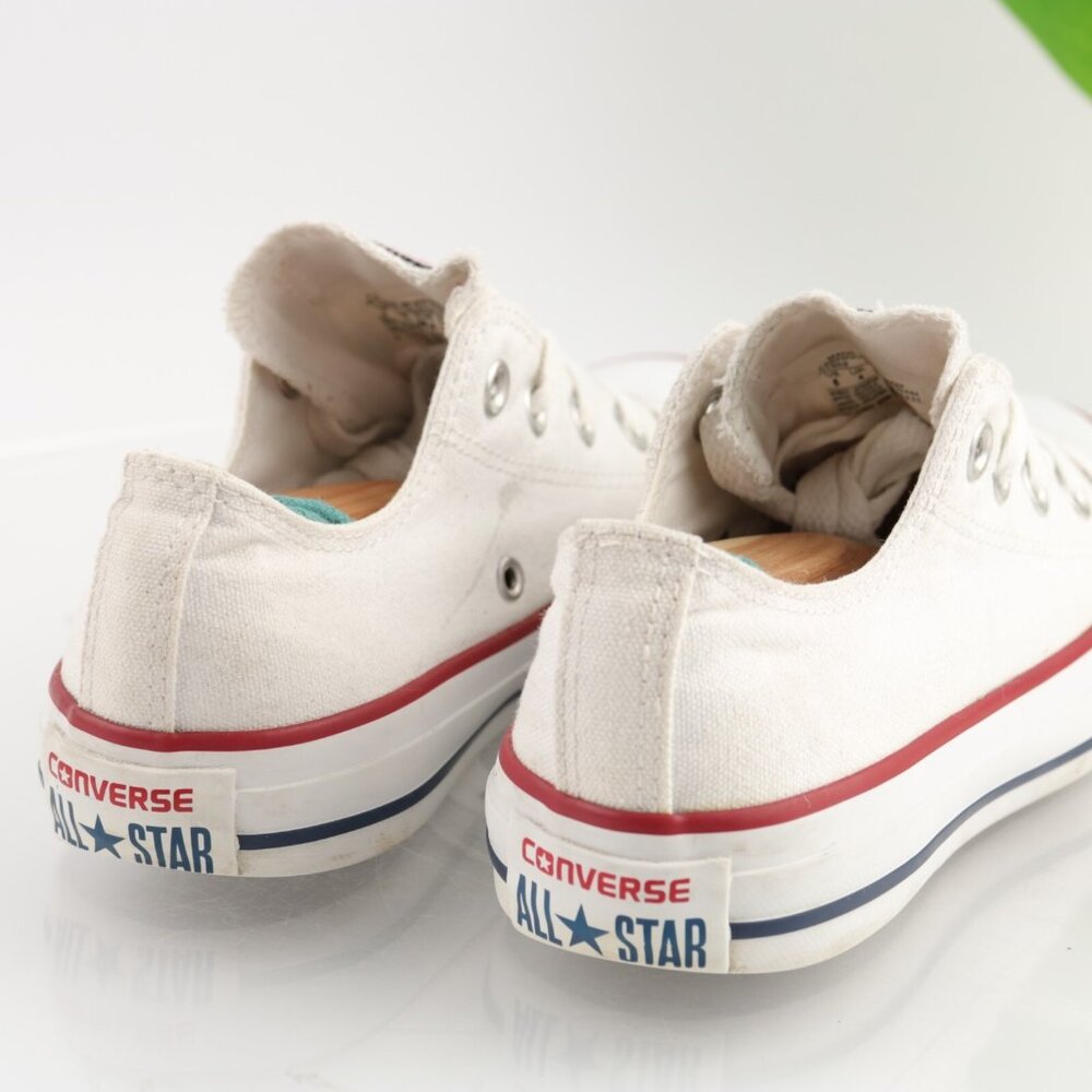 Converse Womens Shoreline Sneaker Size 6 White Canvas Low Top Lace Up Shoe Comfy - Picture 4 of 12